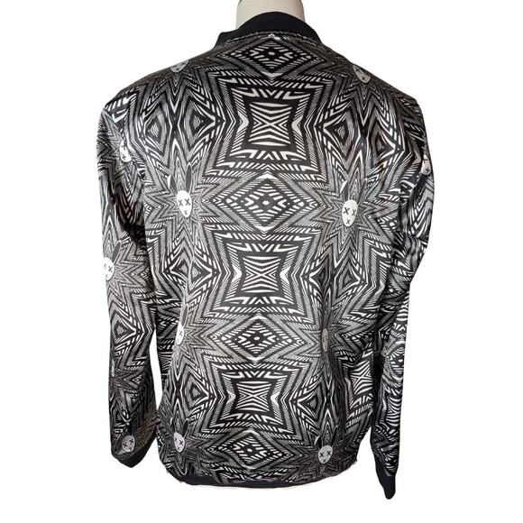 Mister Triple X Designer Swim Track Jacket Black White Men’s Size Large L USED - Picture 2 of 9